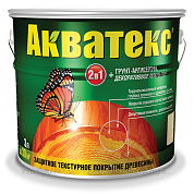 Защитное текстурное покрытие "Акватекс" белый 3л